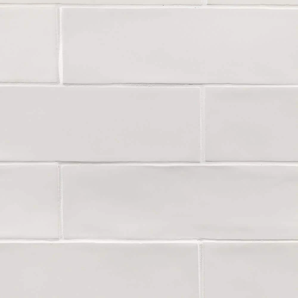 Strait White 3 in. x 12 in. Matte Ceramic Subway Wall Tile (22-Pieces 5.38 sq. ft. / Case) by Ivy Hill Tile 6 Strait White 3 in. x 12 in. Matte Ceramic Subway Wall Tile (22-Pieces 5.38 sq. ft. / Case) by Ivy Hill Tile - Image 4