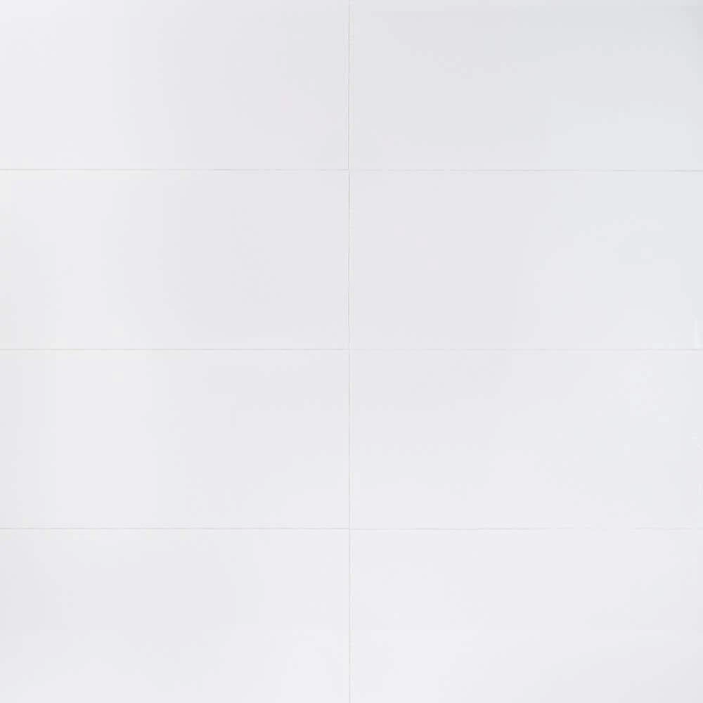 Essential White 12 in. x 24 in. Polished Ceramic Wall Tile (15.49 sq. ft./Case) by Ivy Hill Tile 3 Essential White 12 in. x 24 in. Polished Ceramic Wall Tile (15.49 sq. ft./Case) by Ivy Hill Tile