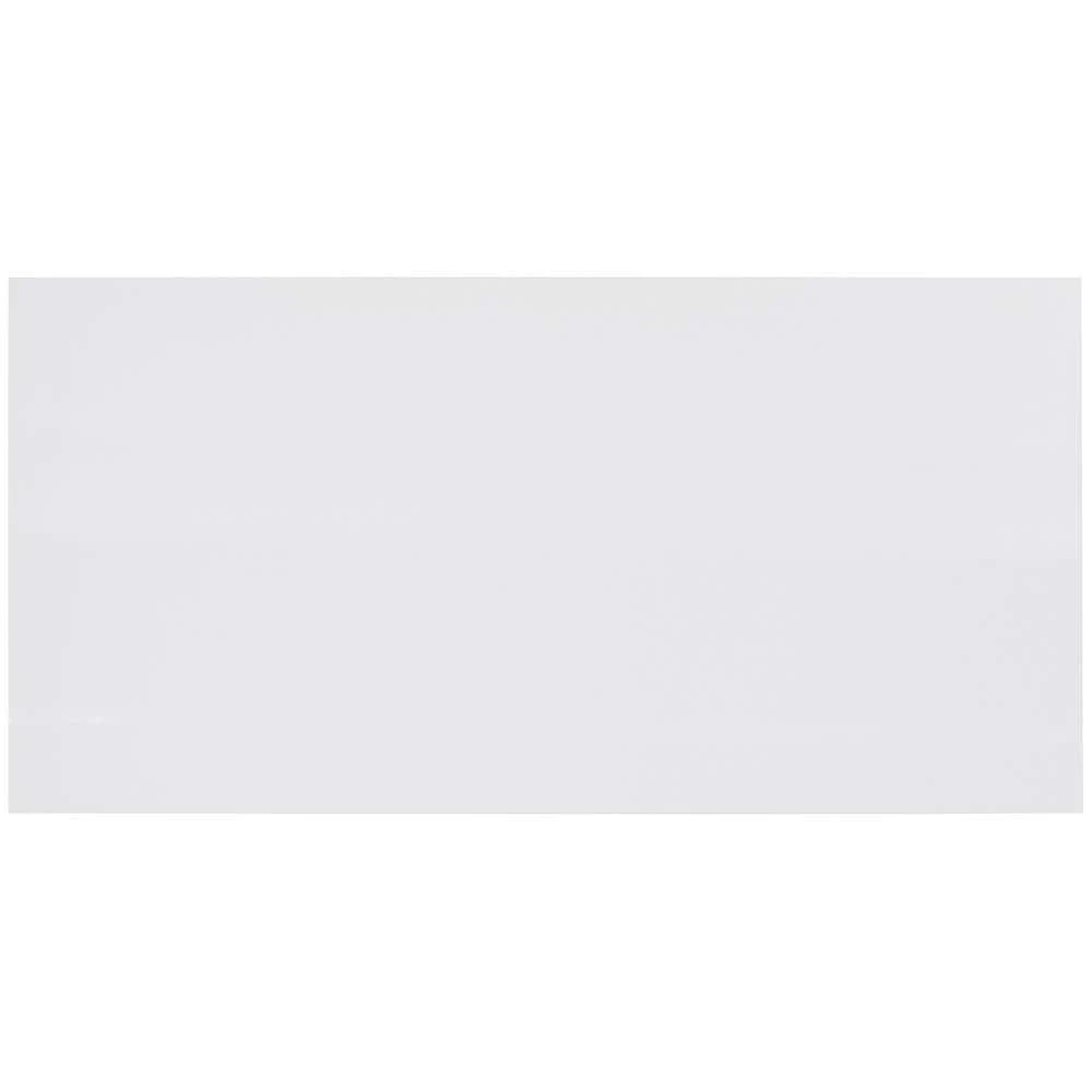 Essential White 12 in. x 24 in. Polished Ceramic Wall Tile (15.49 sq. ft./Case) by Ivy Hill Tile 5 Essential White 12 in. x 24 in. Polished Ceramic Wall Tile (15.49 sq. ft./Case) by Ivy Hill Tile - Image 3