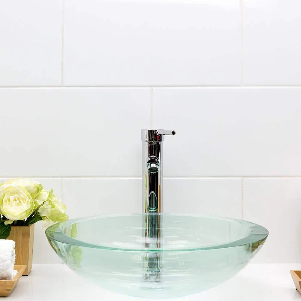 Essential White 8 in. x 16 in. Polished Ceramic Wall Tile (25 pieces / 21.52 sq. ft. / box) by Ivy Hill Tile 5 Essential White 8 in. x 16 in. Polished Ceramic Wall Tile (25 pieces / 21.52 sq. ft. / box) by Ivy Hill Tile - Image 3