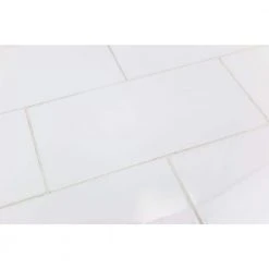 Essential White 8 in. x 16 in. Polished Ceramic Wall Tile (25 pieces / 21.52 sq. ft. / box) by Ivy Hill Tile 11 Essential White 8 in. x 16 in. Polished Ceramic Wall Tile (25 pieces / 21.52 sq. ft. / box) by Ivy Hill Tile -Tile Elegant Shop white ivy hill tile ceramic tile ext3rd101115 c3 1000