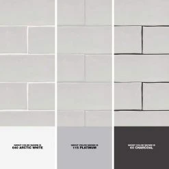 Catalina White 3 in. x 12 in. x 8 mm Ceramic Wall Subway Tile (44-Pieces 10.76 sq.ft./case) by Ivy Hill Tile 22 Catalina White 3 in. x 12 in. x 8 mm Ceramic Wall Subway Tile (44-Pieces 10.76 sq.ft./case) by Ivy Hill Tile -Tile Elegant Shop white ivy hill tile ceramic tile ext3rd101703 1d 1000