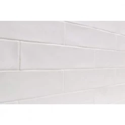 Catalina White 3 in. x 12 in. x 8 mm Ceramic Wall Subway Tile (44-Pieces 10.76 sq.ft./case) by Ivy Hill Tile 26 Catalina White 3 in. x 12 in. x 8 mm Ceramic Wall Subway Tile (44-Pieces 10.76 sq.ft./case) by Ivy Hill Tile -Tile Elegant Shop white ivy hill tile ceramic tile ext3rd101703 4f 1000