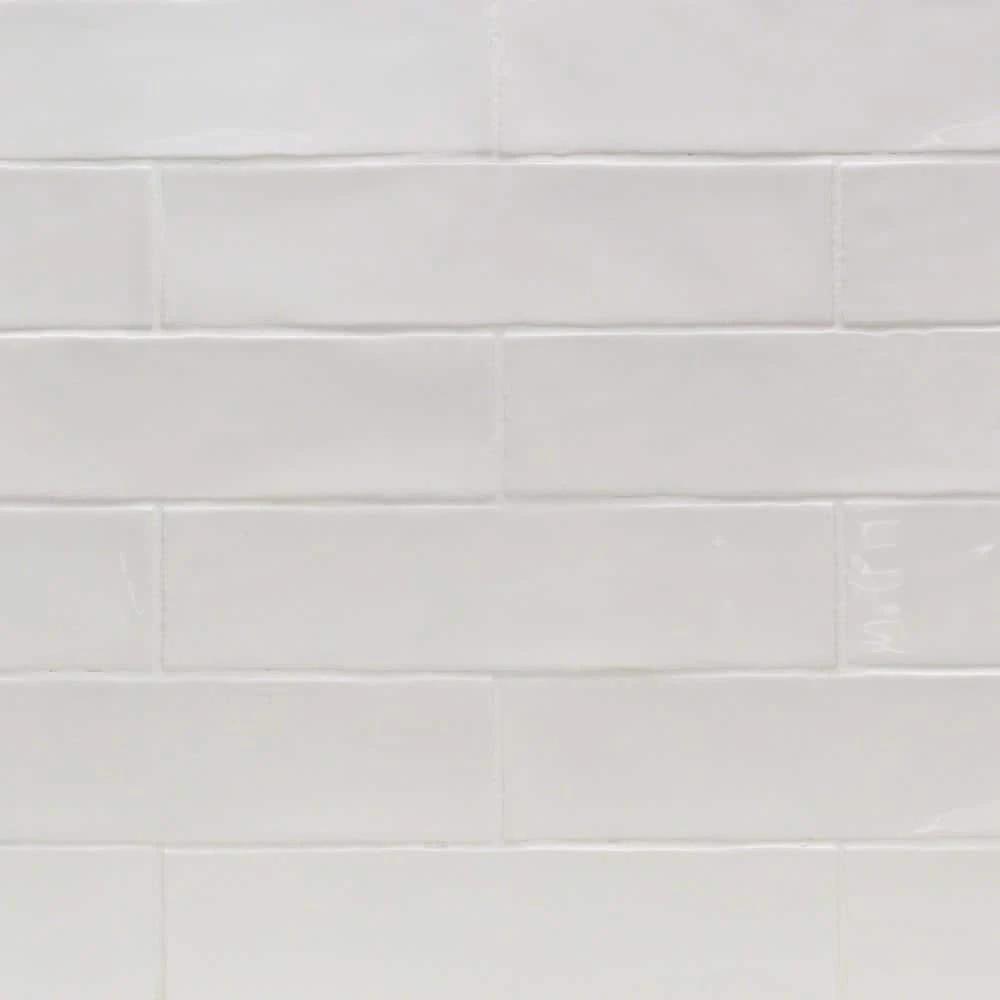 Catalina White 3 in. x 12 in. x 8 mm Ceramic Wall Subway Tile (44-Pieces 10.76 sq.ft./case) by Ivy Hill Tile 3 Catalina White 3 in. x 12 in. x 8 mm Ceramic Wall Subway Tile (44-Pieces 10.76 sq.ft./case) by Ivy Hill Tile