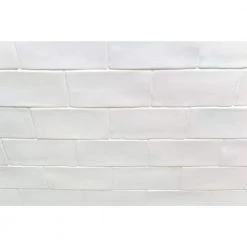 Catalina White 3 in. x 6 in. Polished Ceramic Subway Wall Tile (5.38 sq. ft./case) by Ivy Hill Tile 14 Catalina White 3 in. x 6 in. Polished Ceramic Subway Wall Tile (5.38 sq. ft./case) by Ivy Hill Tile -Tile Elegant Shop white ivy hill tile ceramic tile ext3rd101710 4f 1000