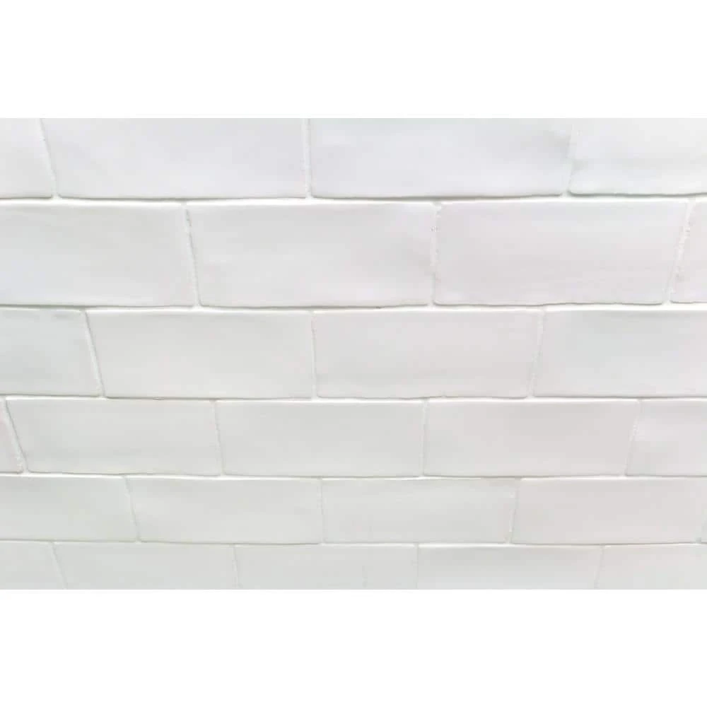 Catalina White 3 in. x 6 in. Polished Ceramic Subway Wall Tile (5.38 sq. ft./case) by Ivy Hill Tile 7 Catalina White 3 in. x 6 in. Polished Ceramic Subway Wall Tile (5.38 sq. ft./case) by Ivy Hill Tile - Image 5