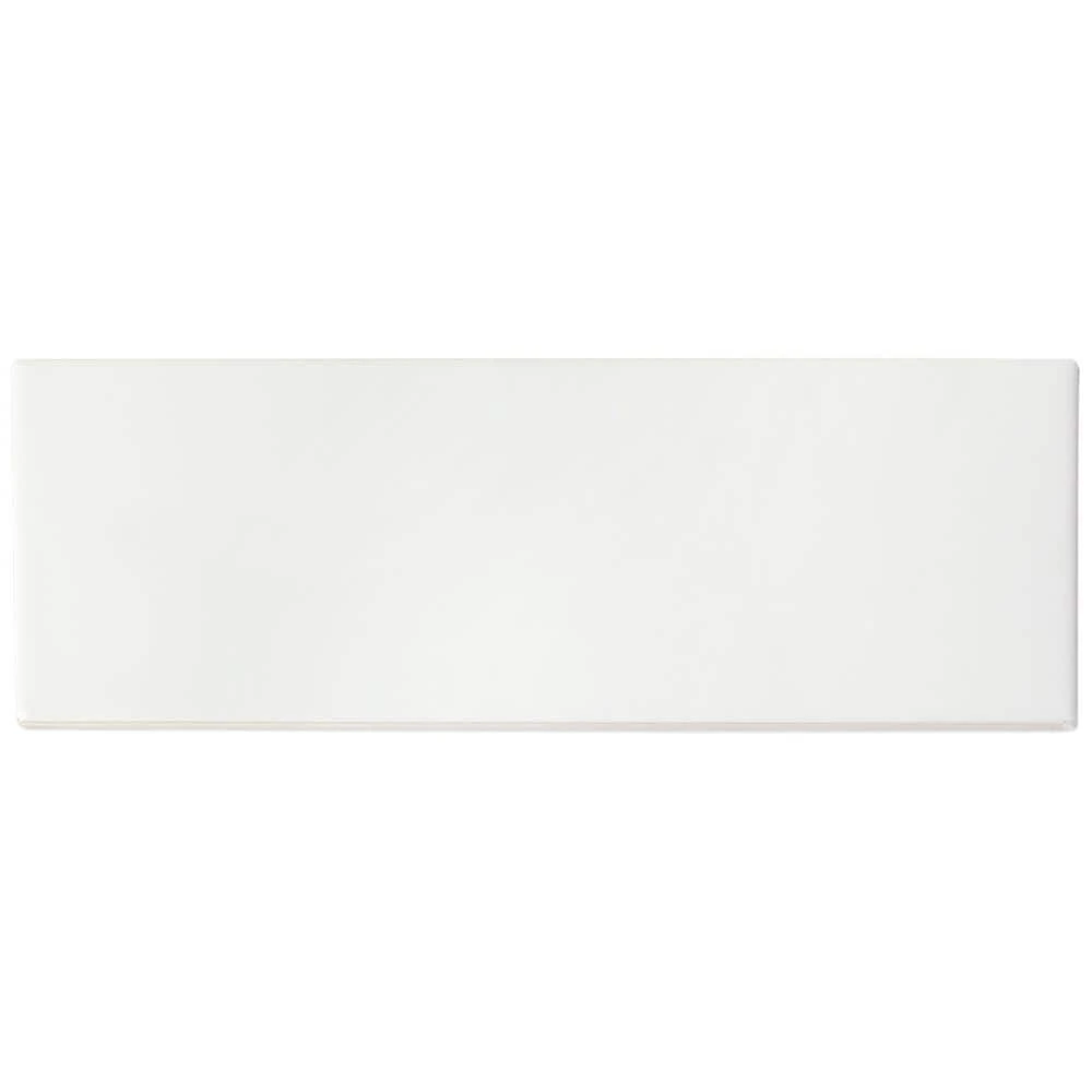 Barnet White 3 in. x 9 in. x 10mm Matte Ceramic Subway Wall Tile (30 pieces / 5.16 sq. ft. / box) by Ivy Hill Tile 6 Barnet White 3 in. x 9 in. x 10mm Matte Ceramic Subway Wall Tile (30 pieces / 5.16 sq. ft. / box) by Ivy Hill Tile - Image 4