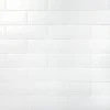 Barnet White 3 in. x 9 in. x 10mm Matte Ceramic Subway Wall Tile (30 pieces / 5.16 sq. ft. / box) by Ivy Hill Tile 2 Barnet White 3 in. x 9 in. x 10mm Matte Ceramic Subway Wall Tile (30 pieces / 5.16 sq. ft. / box) by Ivy Hill Tile -Tile Elegant Shop white ivy hill tile ceramic tile ext3rd104470 64 1000
