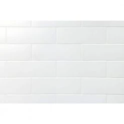 Barnet White 3 in. x 9 in. x 10mm Matte Ceramic Subway Wall Tile (30 pieces / 5.16 sq. ft. / box) by Ivy Hill Tile 13 Barnet White 3 in. x 9 in. x 10mm Matte Ceramic Subway Wall Tile (30 pieces / 5.16 sq. ft. / box) by Ivy Hill Tile -Tile Elegant Shop white ivy hill tile ceramic tile ext3rd104470 77 1000