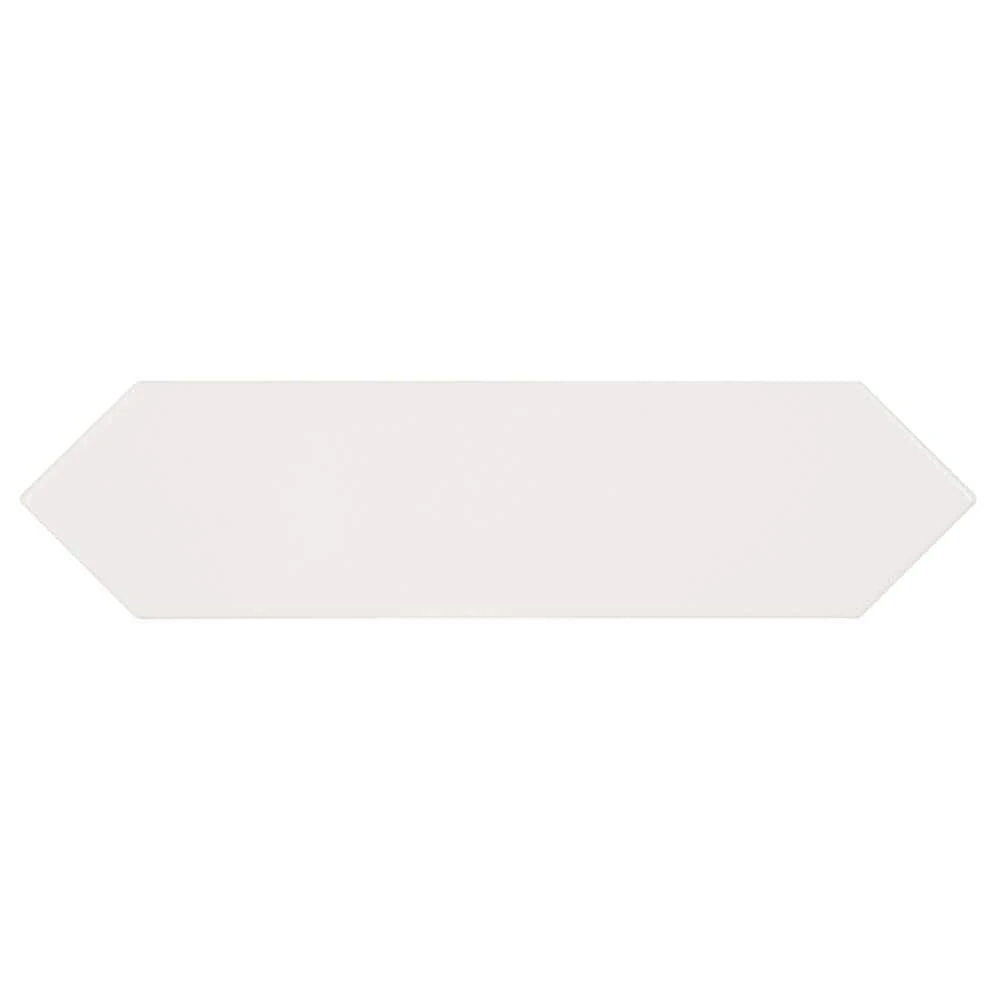 Saloni White 2.95 in. x 11.81 in. Polished Picket Ceramic Wall Tile (5.91 sq. ft./Case) by Ivy Hill Tile 6 Saloni White 2.95 in. x 11.81 in. Polished Picket Ceramic Wall Tile (5.91 sq. ft./Case) by Ivy Hill Tile - Image 4