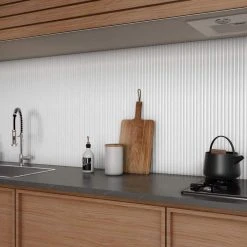 Linear White 11.41 in. x 35.37 in. Matte Ceramic Wall Tile (11.51 sq. ft./Case) by Ivy Hill Tile 19 Linear White 11.41 in. x 35.37 in. Matte Ceramic Wall Tile (11.51 sq. ft./Case) by Ivy Hill Tile -Tile Elegant Shop white ivy hill tile ceramic tile ext3rd108222 31 1000