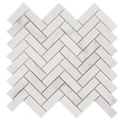 Arctic White 12 in. x 12.79 in. Herringbone Polished Marble Mosaic Tile (1.07 sq. ft./Sheet) by Ivy Hill Tile 12 Arctic White 12 in. x 12.79 in. Herringbone Polished Marble Mosaic Tile (1.07 sq. ft./Sheet) by Ivy Hill Tile -Tile Elegant Shop white ivy hill tile marble tile ext3rd105897 4f 1000