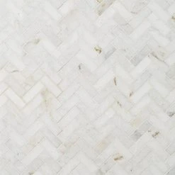 Arctic White 12 in. x 12.79 in. Herringbone Polished Marble Mosaic Tile (1.07 sq. ft./Sheet) by Ivy Hill Tile 11 Arctic White 12 in. x 12.79 in. Herringbone Polished Marble Mosaic Tile (1.07 sq. ft./Sheet) by Ivy Hill Tile -Tile Elegant Shop white ivy hill tile marble tile ext3rd105897 c3 1000