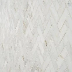 Arctic White 12 in. x 12.79 in. Herringbone Polished Marble Mosaic Tile (1.07 sq. ft./Sheet) by Ivy Hill Tile 14 Arctic White 12 in. x 12.79 in. Herringbone Polished Marble Mosaic Tile (1.07 sq. ft./Sheet) by Ivy Hill Tile -Tile Elegant Shop white ivy hill tile marble tile ext3rd105897 fa 1000