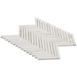 Arctic White 11 in. x 11.61 in. Herringbone Polished Marble Mosaic Tile (0.89 sq. ft./Sheet) by Ivy Hill Tile 13 Arctic White 11 in. x 11.61 in. Herringbone Polished Marble Mosaic Tile (0.89 sq. ft./Sheet) by Ivy Hill Tile -Tile Elegant Shop white ivy hill tile marble tile ext3rd105898 1f 1000
