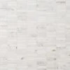 Arctic White 11.69 in. x 11.69 in. Waterfall Polished Marble Mosaic Tile (0.97 sq. ft./Sheet) by Ivy Hill Tile 2 Arctic White 11.69 in. x 11.69 in. Waterfall Polished Marble Mosaic Tile (0.97 sq. ft./Sheet) by Ivy Hill Tile -Tile Elegant Shop white ivy hill tile marble tile ext3rd105899 64 1000
