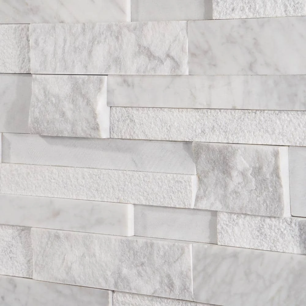 Cliffstone White Ledger Panel 8 in. x 24 in. 10mm Matte Marble Mosaic Tile (1.29 sq. ft.) by Ivy Hill Tile 13 Cliffstone White Ledger Panel 8 in. x 24 in. 10mm Matte Marble Mosaic Tile (1.29 sq. ft.) by Ivy Hill Tile - Image 11