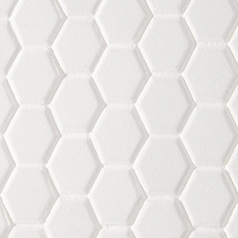 Slim White 10.23 in. x 11.81 in. Matte Porcelain Floor and Wall Mosaic Tile (0.83 sq. ft./Each) by Ivy Hill Tile 7 Slim White 10.23 in. x 11.81 in. Matte Porcelain Floor and Wall Mosaic Tile (0.83 sq. ft./Each) by Ivy Hill Tile - Image 5