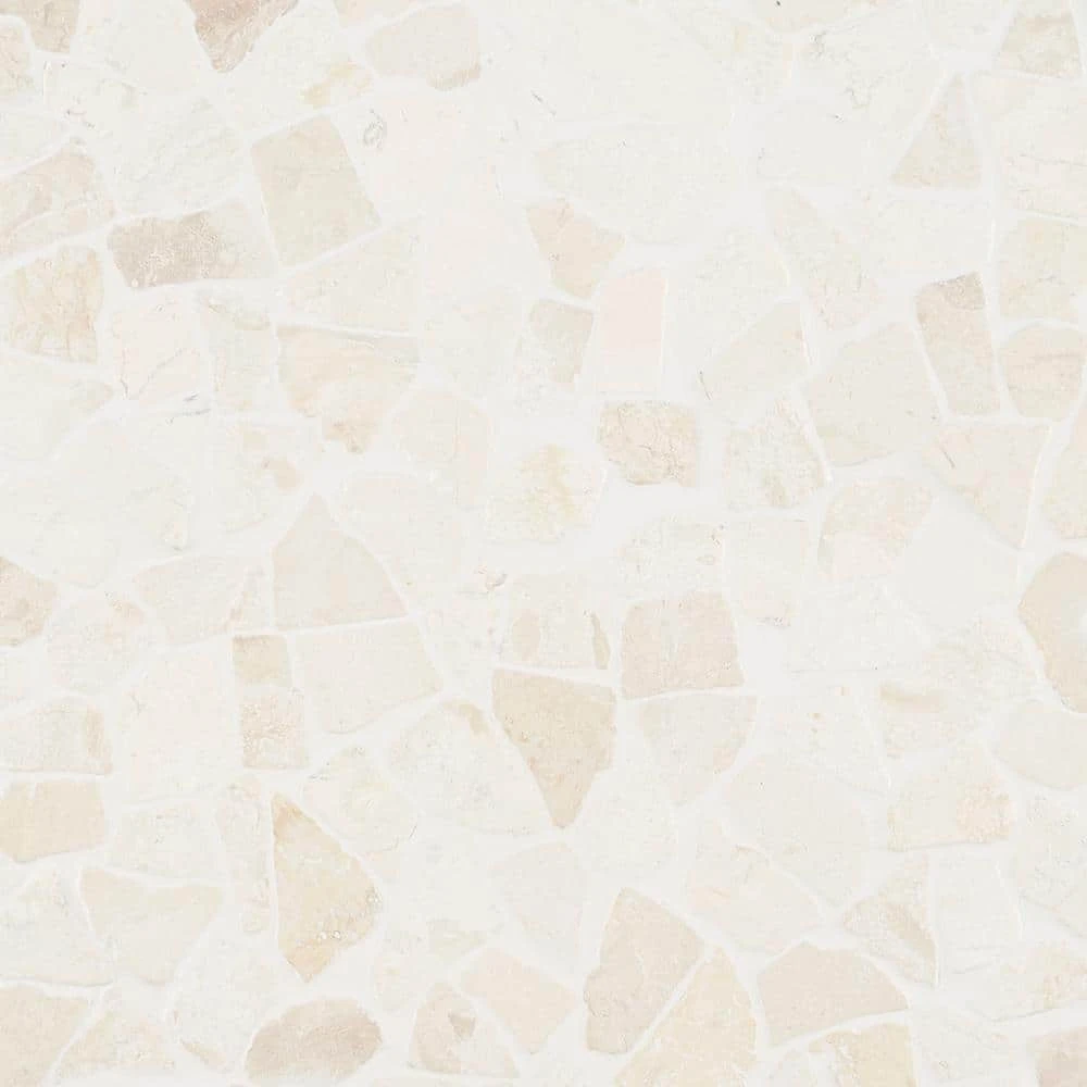Countryside Tumbled 11.81 in. x 11.81 in. White Floor and Wall Mosaic (0.97 sq. ft. / sheet) by Ivy Hill Tile 6 Countryside Tumbled 11.81 in. x 11.81 in. White Floor and Wall Mosaic (0.97 sq. ft. / sheet) by Ivy Hill Tile - Image 4