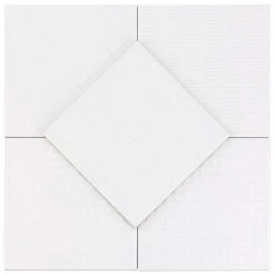 Oakland Decor White 6 in. x 6 in. Matte Porcelain Floor and Wall Tile (44 pieces 10.76 sq. ft. / box) by Ivy Hill Tile 15 Oakland Decor White 6 in. x 6 in. Matte Porcelain Floor and Wall Tile (44 pieces 10.76 sq. ft. / box) by Ivy Hill Tile -Tile Elegant Shop white ivy hill tile porcelain tile ext3rd100874 66 1000