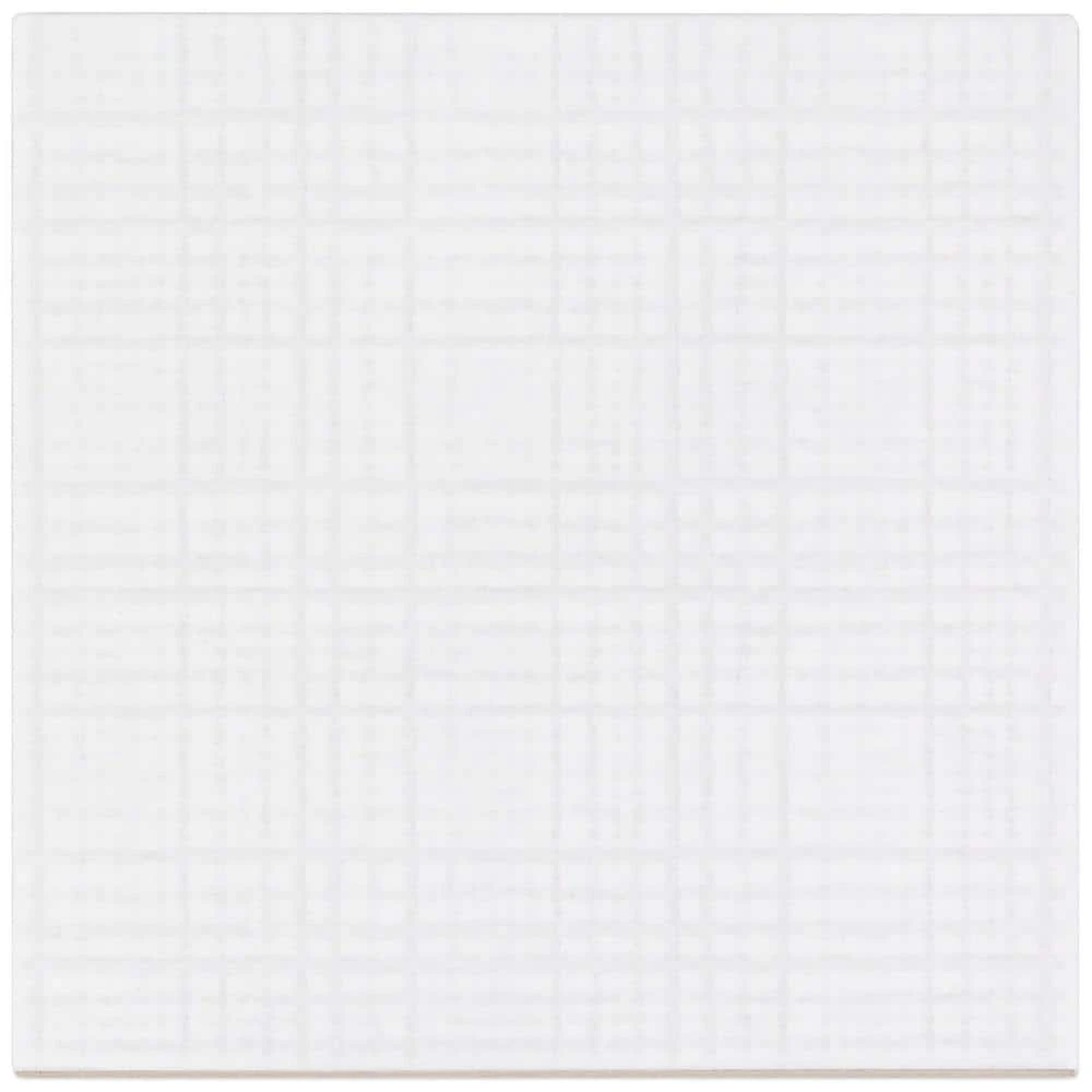 Oakland Decor White 6 in. x 6 in. Matte Porcelain Floor and Wall Tile (44 pieces 10.76 sq. ft. / box) by Ivy Hill Tile 8 Oakland Decor White 6 in. x 6 in. Matte Porcelain Floor and Wall Tile (44 pieces 10.76 sq. ft. / box) by Ivy Hill Tile - Image 6
