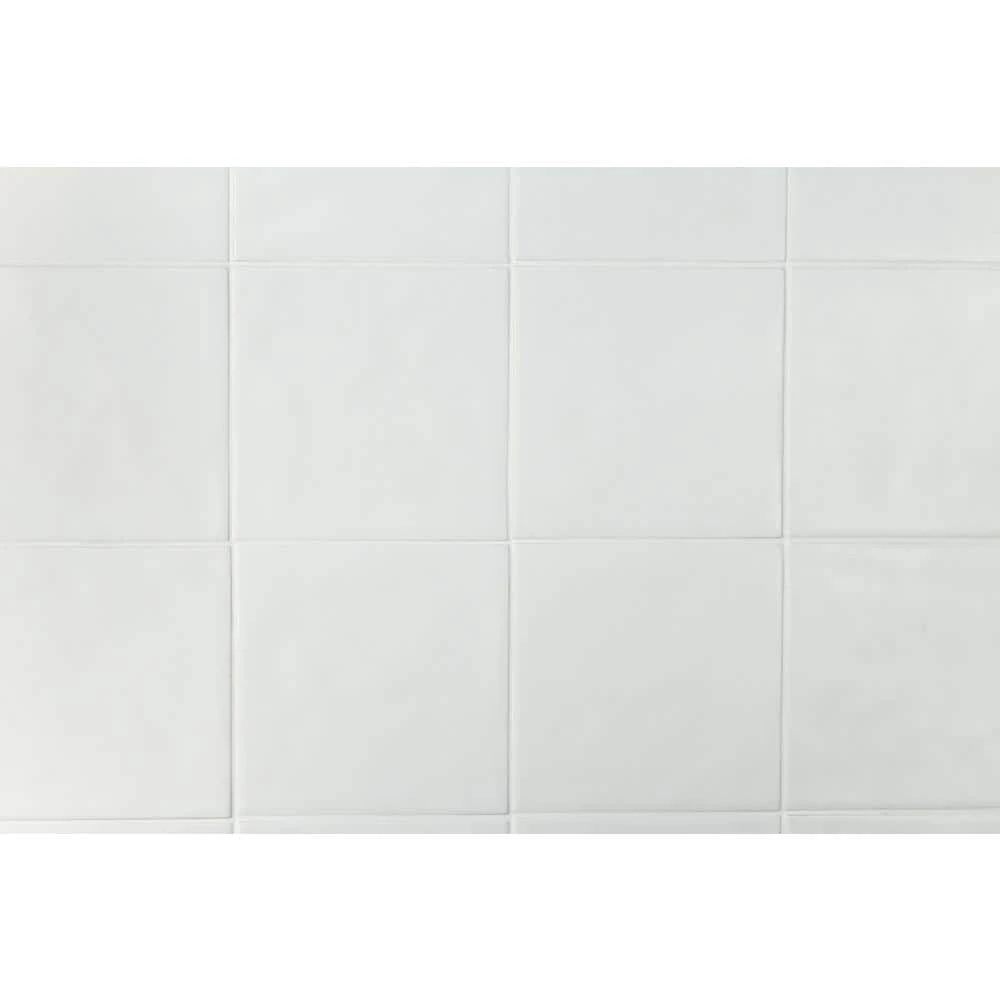 Oakland White 6 in. x 6 in. Matte Porcelain Floor and Wall Tile (44 pieces 10.76 sq. ft. / box) by Ivy Hill Tile 6 Oakland White 6 in. x 6 in. Matte Porcelain Floor and Wall Tile (44 pieces 10.76 sq. ft. / box) by Ivy Hill Tile - Image 4