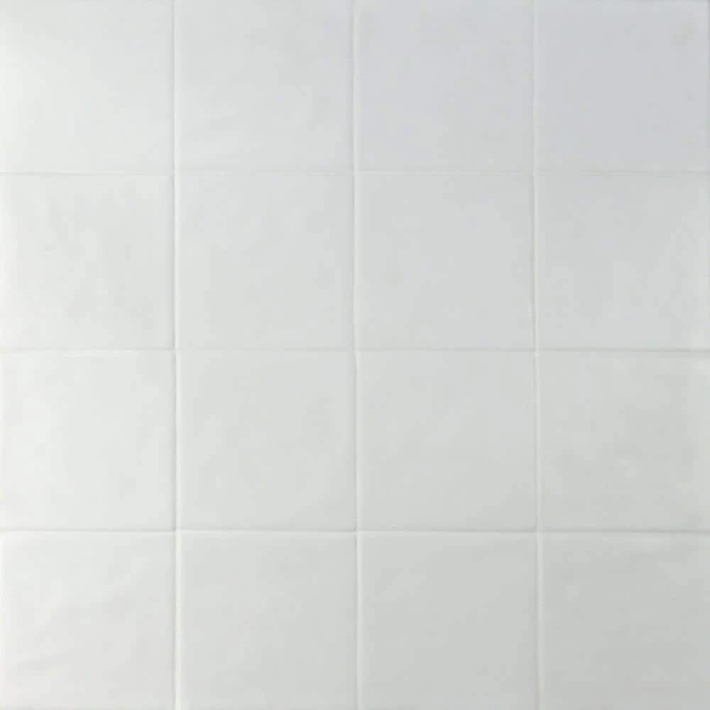 Oakland White 6 in. x 6 in. Matte Porcelain Floor and Wall Tile (44 pieces 10.76 sq. ft. / box) by Ivy Hill Tile 3 Oakland White 6 in. x 6 in. Matte Porcelain Floor and Wall Tile (44 pieces 10.76 sq. ft. / box) by Ivy Hill Tile