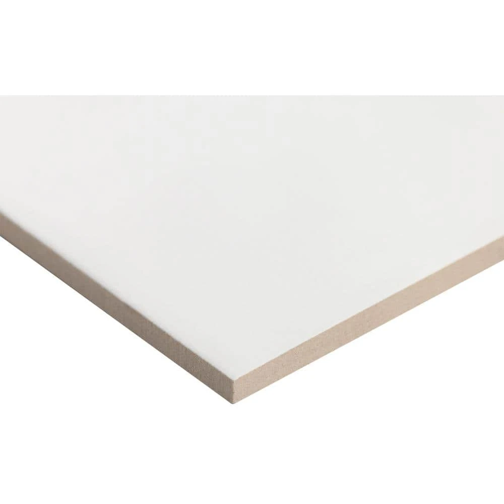 Oakland White 6 in. x 6 in. Matte Porcelain Floor and Wall Tile (44 pieces 10.76 sq. ft. / box) by Ivy Hill Tile 7 Oakland White 6 in. x 6 in. Matte Porcelain Floor and Wall Tile (44 pieces 10.76 sq. ft. / box) by Ivy Hill Tile - Image 5