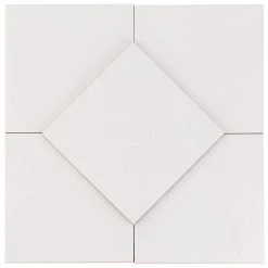 Oakland White 6 in. x 6 in. Matte Porcelain Floor and Wall Tile (44 pieces 10.76 sq. ft. / box) by Ivy Hill Tile 9 Oakland White 6 in. x 6 in. Matte Porcelain Floor and Wall Tile (44 pieces 10.76 sq. ft. / box) by Ivy Hill Tile -Tile Elegant Shop white ivy hill tile porcelain tile ext3rd100878 a0 1000