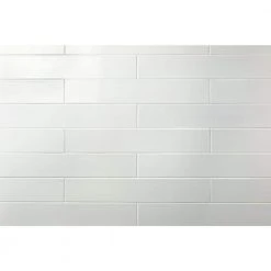 Zekke White 4 in. x 24 in. x 10 mm Polished Porcelain Subway Wall Tile (15-Pieces/9.68 sq. ft./Box) by Ivy Hill Tile 10 Zekke White 4 in. x 24 in. x 10 mm Polished Porcelain Subway Wall Tile (15-Pieces/9.68 sq. ft./Box) by Ivy Hill Tile -Tile Elegant Shop white ivy hill tile porcelain tile ext3rd100966 1d 1000