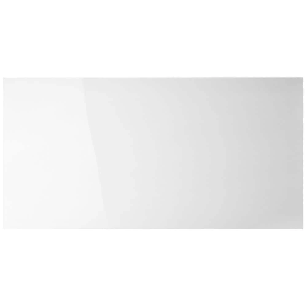 Lucid Nanoglass White 23.62 in. x 47.24 in. Polished Porcelain Floor and Wall Tile (15.49 sq. ft./Case) by Ivy Hill Tile 6 Lucid Nanoglass White 23.62 in. x 47.24 in. Polished Porcelain Floor and Wall Tile (15.49 sq. ft./Case) by Ivy Hill Tile - Image 4