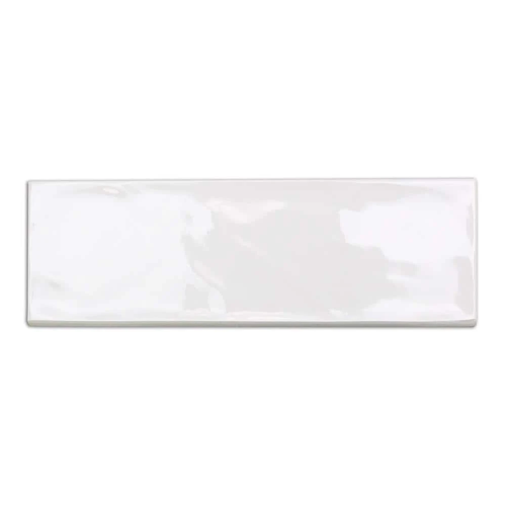 Pier White 4 in. x 12 in. Polished Ceramic Bullnose Tile by Ivy Hill Tile 3 Pier White 4 in. x 12 in. Polished Ceramic Bullnose Tile by Ivy Hill Tile