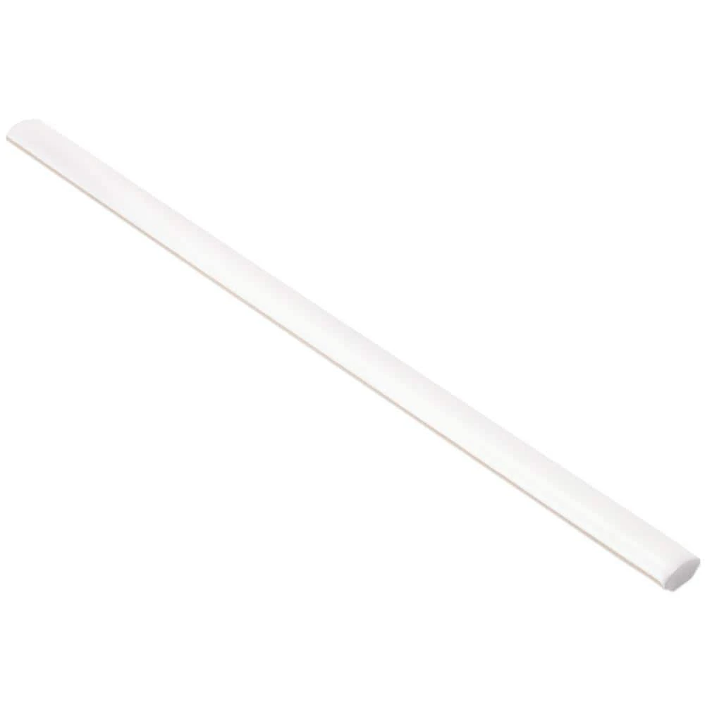 Barnet White 0.6 in. x 12 in. Matte Ceramic Pencil Tile by Ivy Hill Tile 3 Barnet White 0.6 in. x 12 in. Matte Ceramic Pencil Tile by Ivy Hill Tile