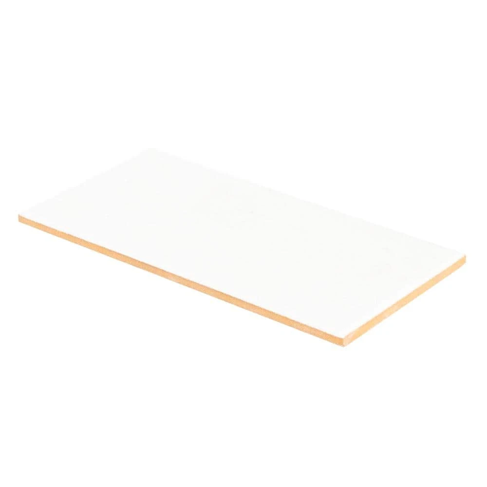 Fresh White 3 in. x 6 in. Glossy Subway Beveled Ceramic Wall Tile (10.656 sq. ft./Case) by Jeffrey Court 5 Fresh White 3 in. x 6 in. Glossy Subway Beveled Ceramic Wall Tile (10.656 sq. ft./Case) by Jeffrey Court - Image 3