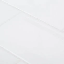 Fresh White 3 in. x 6 in. Glossy Subway Beveled Ceramic Wall Tile (10.656 sq. ft./Case) by Jeffrey Court 10 Fresh White 3 in. x 6 in. Glossy Subway Beveled Ceramic Wall Tile (10.656 sq. ft./Case) by Jeffrey Court -Tile Elegant Shop white jeffrey court ceramic tile 13002 a0 1000