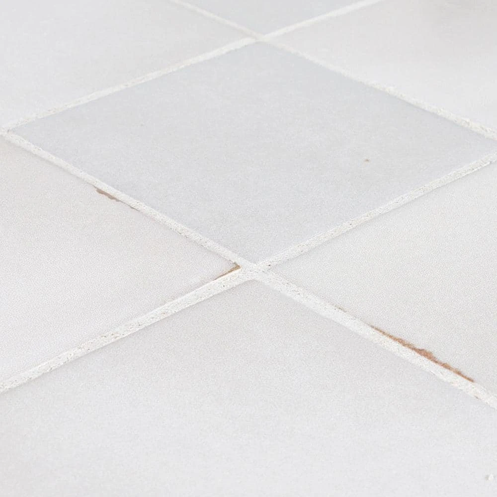 Maisie Lane Zellige White 4 in. x 4 in. Matte Ceramic Wall Tile (5.4 sq. ft./Case) by Jeffrey Court 8 Maisie Lane Zellige White 4 in. x 4 in. Matte Ceramic Wall Tile (5.4 sq. ft./Case) by Jeffrey Court - Image 6