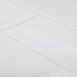 Fresh White 4 in. x 12 in. Glossy Ceramic Wall Tile (10.33 sq. ft./case) by Jeffrey Court 17 Fresh White 4 in. x 12 in. Glossy Ceramic Wall Tile (10.33 sq. ft./case) by Jeffrey Court -Tile Elegant Shop white jeffrey court ceramic tile 96014 c3 1000