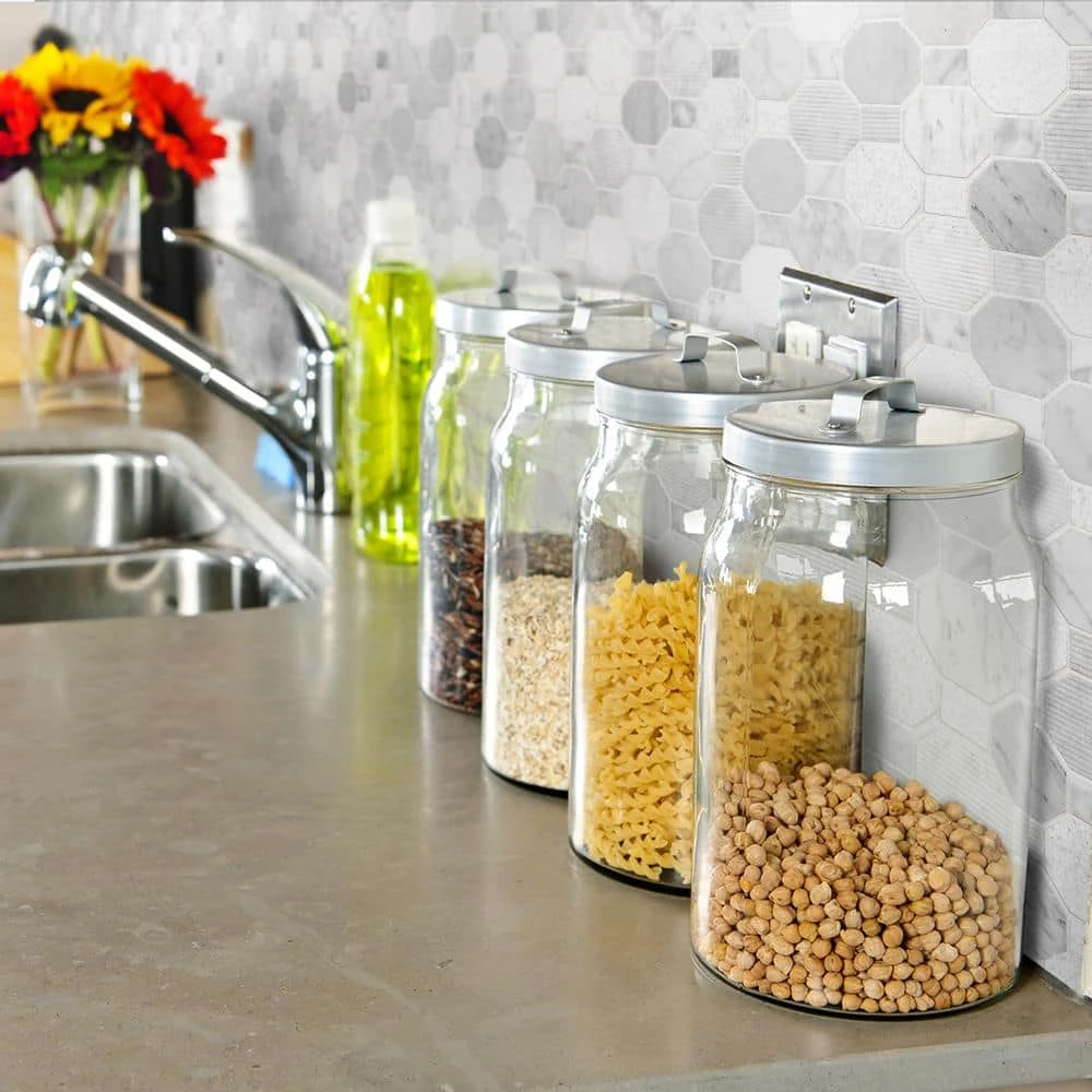 Crisp Illusion White 10.375 in. x 11.125 in. Hexagon Marble Wall and Floor Mosaic Tile (8.01 sq. ft./Case) by Jeffrey Court 4 Crisp Illusion White 10.375 in. x 11.125 in. Hexagon Marble Wall and Floor Mosaic Tile (8.01 sq. ft./Case) by Jeffrey Court - Image 2