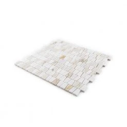 Trapezium White 10.625 in. x 12 in. Polished Calacatta Thassos/Dolomite/Marble Wall/Floor Mosaic (8.85 sq. ft./Case) by Jeffrey Court 9 Trapezium White 10.625 in. x 12 in. Polished Calacatta Thassos/Dolomite/Marble Wall/Floor Mosaic (8.85 sq. ft./Case) by Jeffrey Court -Tile Elegant Shop white jeffrey court marble tile 13021 40 1000