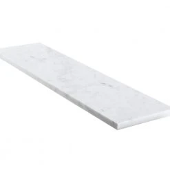 Italian White Carrara 4 in. x 16 in. Honed Marble Wall and Floor Tile (8 sq. ft./Case) by Jeffrey Court 9 Italian White Carrara 4 in. x 16 in. Honed Marble Wall and Floor Tile (8 sq. ft./Case) by Jeffrey Court -Tile Elegant Shop white jeffrey court marble tile 95349 66 1000