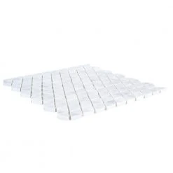 Evelyn White 11.375 in. x 11.875 in. Triangle Polished Marble Wall and Floor Mosaic Tile (9.38 sq. ft./Case) by Jeffrey Court 7 Evelyn White 11.375 in. x 11.875 in. Triangle Polished Marble Wall and Floor Mosaic Tile (9.38 sq. ft./Case) by Jeffrey Court -Tile Elegant Shop white jeffrey court marble tile 95743 40 1000