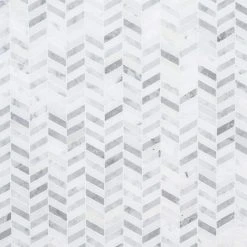 Lakeview White 12.125 in. x 12 in. Chevron Polished Marble Wall and Floor Mosaic Tile (10.10 sq. ft./Case) by Jeffrey Court 10 Lakeview White 12.125 in. x 12 in. Chevron Polished Marble Wall and Floor Mosaic Tile (10.10 sq. ft./Case) by Jeffrey Court -Tile Elegant Shop white jeffrey court marble tile 95802 a0 1000