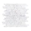 Stargazer White 11.75 in. x 12 in. Interlocking Polished Marble Mosaic Tile (9.79 sq. ft./Case) by Jeffrey Court 2 Stargazer White 11.75 in. x 12 in. Interlocking Polished Marble Mosaic Tile (9.79 sq. ft./Case) by Jeffrey Court -Tile Elegant Shop white jeffrey court marble tile 96041 64 1000