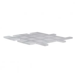 Bedford White 12.375 in. x 12.375 in. Basket Weave Marble Wall and Floor Mosaic Tile (10.63 sq. ft./Case) by Jeffrey Court 7 Bedford White 12.375 in. x 12.375 in. Basket Weave Marble Wall and Floor Mosaic Tile (10.63 sq. ft./Case) by Jeffrey Court -Tile Elegant Shop white jeffrey court marble tile 96793 40 1000