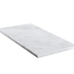 Italian White Carrara 6 in. x 12 in. Honed Marble Wall and Floor Tile (8 sq. ft./Case) by Jeffrey Court 10 Italian White Carrara 6 in. x 12 in. Honed Marble Wall and Floor Tile (8 sq. ft./Case) by Jeffrey Court -Tile Elegant Shop white jeffrey court marble tile 98451 40 1000
