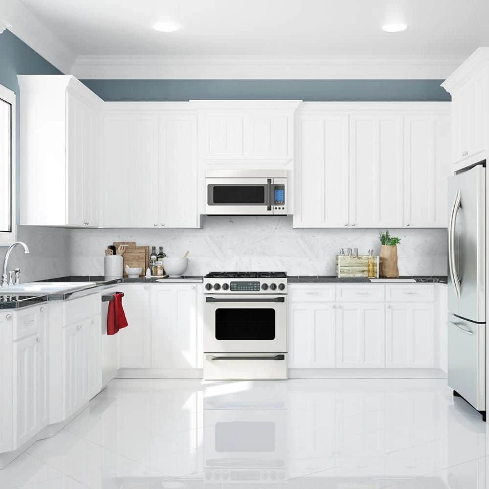 Italian White Carrara 6 in. x 12 in. Honed Marble Wall and Floor Tile (8 sq. ft./Case) by Jeffrey Court 4 Italian White Carrara 6 in. x 12 in. Honed Marble Wall and Floor Tile (8 sq. ft./Case) by Jeffrey Court - Image 2