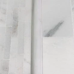 Cotton Valley White 11.75 in. x 12 in. Interlocking Polished Marble Mosaic Tile (9.79 sq. ft./Case) by Jeffrey Court 10 Cotton Valley White 11.75 in. x 12 in. Interlocking Polished Marble Mosaic Tile (9.79 sq. ft./Case) by Jeffrey Court -Tile Elegant Shop white jeffrey court marble tile 99476 a0 1000