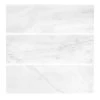 Carrara White/Grey 4 in. x 12 in. Honed Marble Wall and Floor Tile (10 sq. ft./Case) by Jeffrey Court 2 Carrara White/Grey 4 in. x 12 in. Honed Marble Wall and Floor Tile (10 sq. ft./Case) by Jeffrey Court -Tile Elegant Shop white jeffrey court marble tile 99786 64 1000