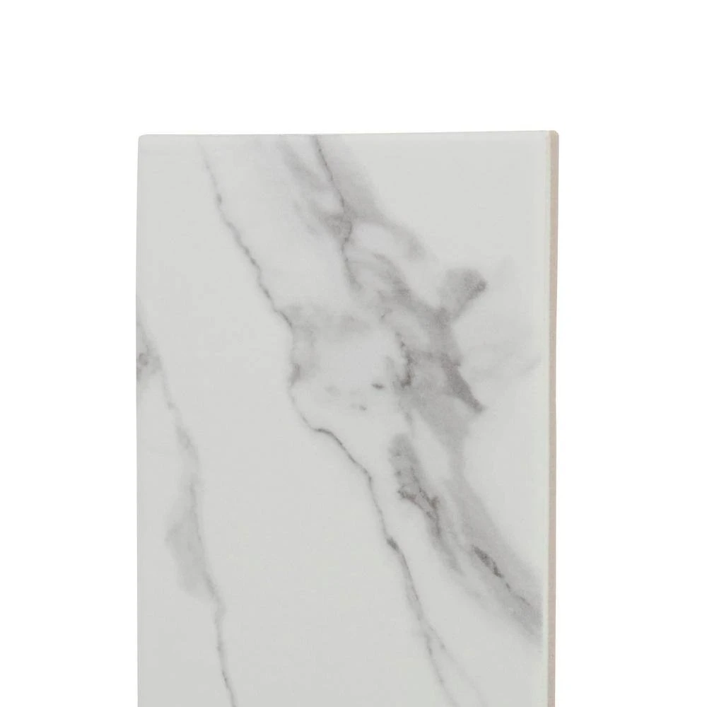 Spring Park White 4 in. x 12 in. Matte Porcelain Wall and Floor Tile (13.56 sq. ft./Case) by Jeffrey Court 12 Spring Park White 4 in. x 12 in. Matte Porcelain Wall and Floor Tile (13.56 sq. ft./Case) by Jeffrey Court - Image 10