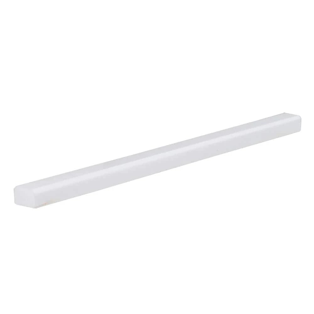 Thassos White .75 in. x 12 in. Polished Marble Wall Pencil Tile (1 Linear Foot) by Jeffrey Court 5 Thassos White .75 in. x 12 in. Polished Marble Wall Pencil Tile (1 Linear Foot) by Jeffrey Court - Image 3